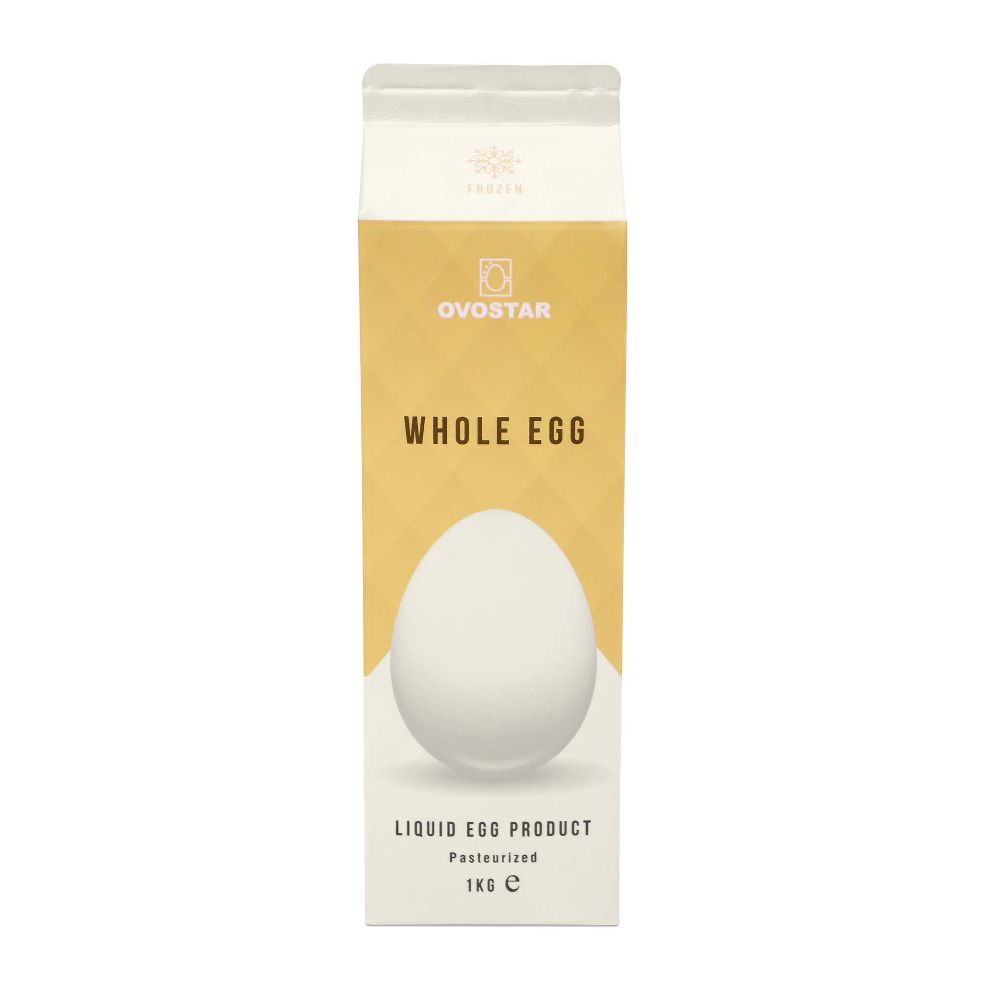 liquid pasteurized egg 1 kg pure pack Ovostar