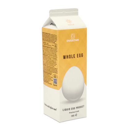 liquid pasteurized egg 1 kg pure pack Ovostar 