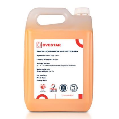 pasteurized liquid egg Ovostar