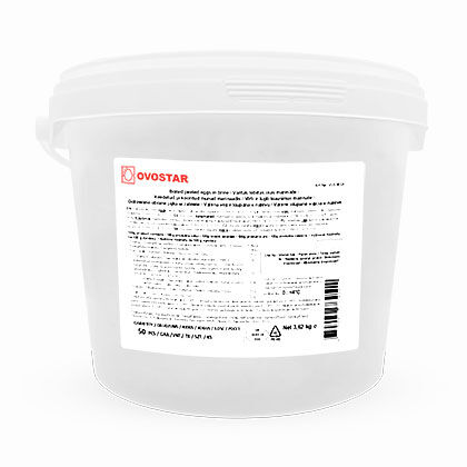 Hard-Boiled Peeled Egg Ovostar 3,3 l